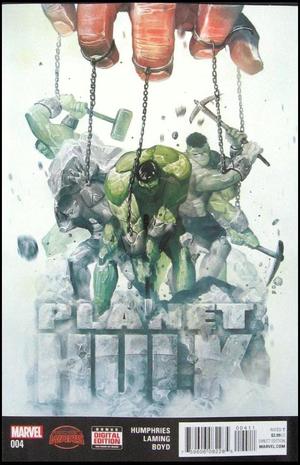 [Planet Hulk No. 4 (standard cover - Mike Del Mundo)]