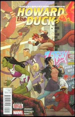 [Howard the Duck (series 4) No. 5 (standard cover - Joe Quinones)]