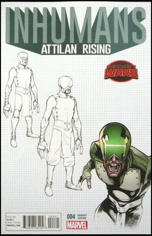 [Inhumans: Attilan Rising No. 4 (variant design cover - Dave Johnson)]