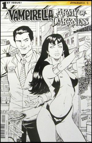 [Vampirella / Army of Darkness #1 (Cover D - Tim Seeley B&W Retailer Incentive)]