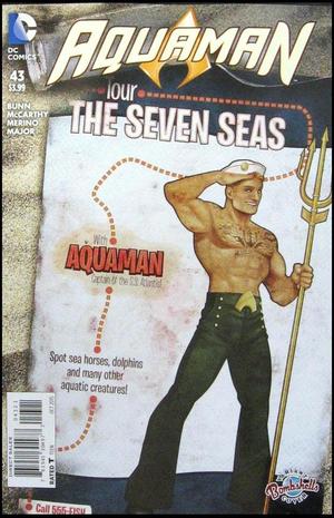 [Aquaman (series 7) 43 (variant Bombshells cover - Ant Lucia)]