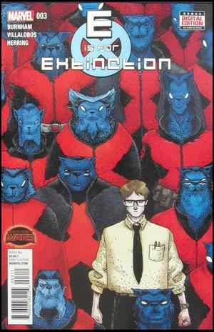 [E is for Extinction No. 3 (standard cover - Ian Bertram)]