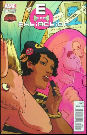 [E is for Extinction No. 3 (variant cover - Erica Henderson)]