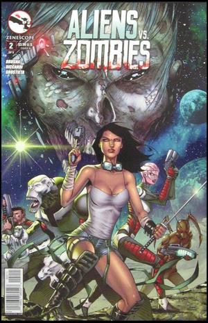 [Aliens vs. Zombies #2 (Cover A - Jason Metcalf)]