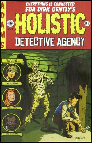 [Dirk Gently's Holistic Detective Agency #3 (retailer incentive cover - Robert Hack EC Comics tribute)]