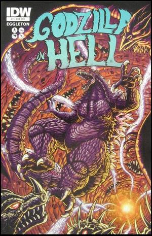 [Godzilla in Hell #2 (1st printing, variant subscription cover - Matt Frank)]
