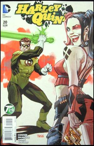 [Harley Quinn (series 2) 20 (variant Green Lantern 75th Anniversary cover - Dan Panosian)]
