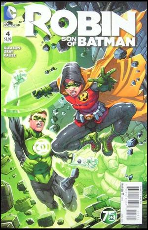 [Robin, Son of Batman 4 (variant Green Lantern 75th Anniversary cover - Howard Porter)]