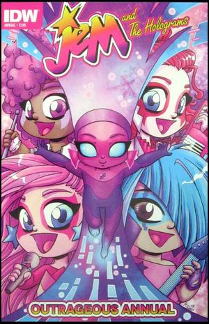 [Jem and the Holograms Outrageous Annual 2015 (regular cover - Agnes Garbowska)]