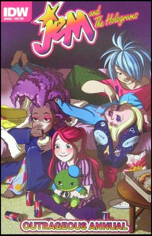 [Jem and the Holograms Outrageous Annual 2015 (variant subscription cover - Amy Mebberson)]