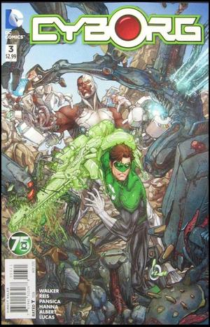 [Cyborg 3 (variant Green Lantern cover - Kenneth Rocafort)]