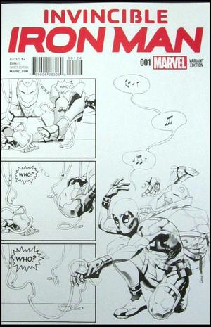 [Invincible Iron Man (series 2) No. 1 (variant sketch cover - Yasmine Putri)]