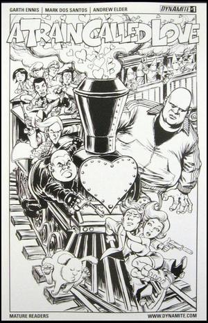 [Train Called Love #1 (Cover B - B&W Retailer Incentive)]