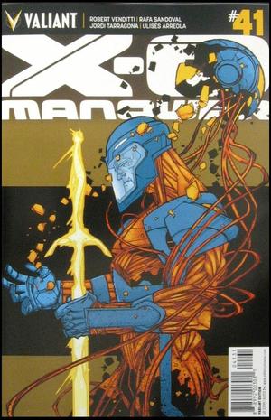[X-O Manowar (series 3) #41 (Variant Cover - Jefte Palo)]