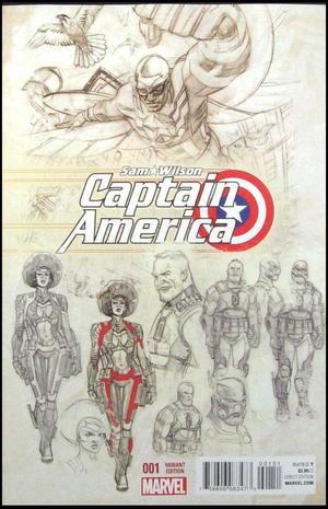 [Captain America: Sam Wilson No. 1 (variant design cover - Daniel Acuna)]