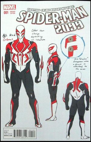[Spider-Man 2099 (series 3) No. 1 (variant design cover - Kris Anka)]