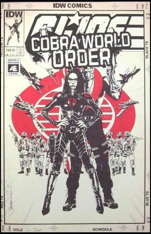 [G.I. Joe: A Real American Hero - Cobra World Order Prelude (retailer incentive Artist's Edition cover - Stephen Mooney)]