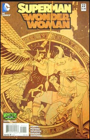 [Superman / Wonder Woman 22 (variant Monsters cover - John Paul Leon)]
