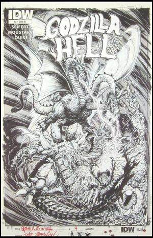 [Godzilla in Hell #4 (retailer incentive Artist's Edition cover - Jeff Zornow)]
