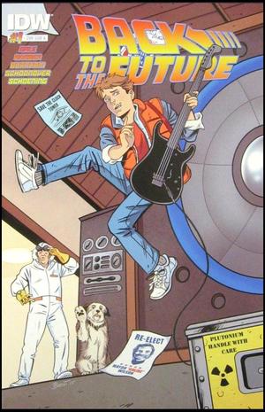 [Back to the Future #1 (1st printing, variant subscription cover A - Brent Schoonover)]