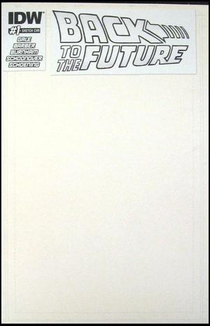 [Back to the Future #1 (1st printing, variant subscription cover C - blank)]