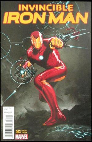 [Invincible Iron Man (series 2) No. 3 (variant cover - Steve Epting)]