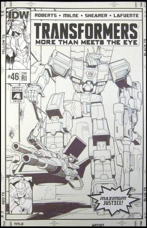 [Transformers: More Than Meets The Eye (series 2) #46 (retailer incentive Artist's Edition cover - Nick Roche)]