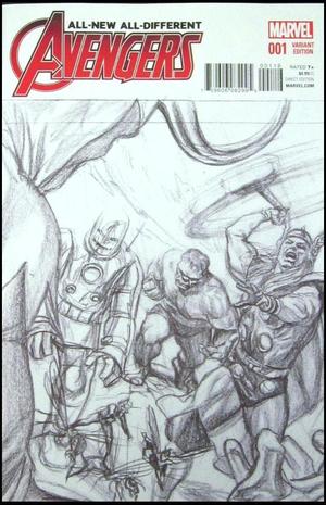 [All-New, All-Different Avengers No. 1 (variant Vintage sketch cover - Alex Ross)]