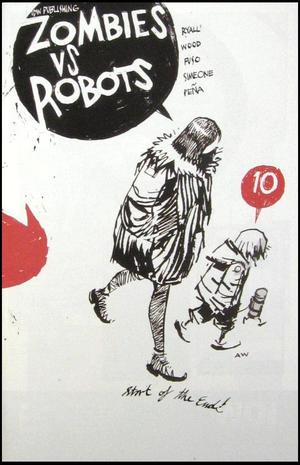 [Zombies Vs. Robots (series 2) #10 (regular cover - Ashley Wood)]