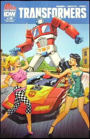 [Transformers (series 2) #48 (variant subscription Archie cover - Andrew Pepoy)]