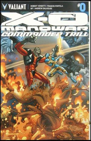 [X-O Manowar (series 3): Commander Trill #0 (Variant Cover - David Lafuente gatefold wraparound)]