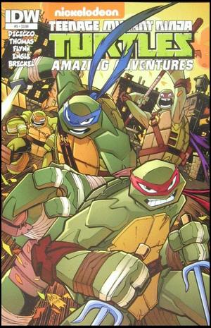 [Teenage Mutant Ninja Turtles: Amazing Adventures #5 (regular cover - Jon Sommariva)]
