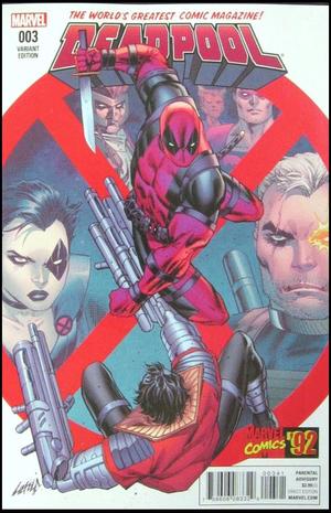 [Deadpool (series 5) No. 3 (1st printing, variant Marvel '92 cover - Rob Liefeld)]