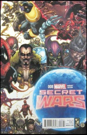 [Secret Wars (series 2) No. 8 (1st printing, variant connecting cover - Simone Bianchi)]