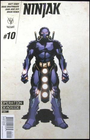 [Ninjak (series 3) No. 10 (Variant Cover - Trevor Hairsine)]