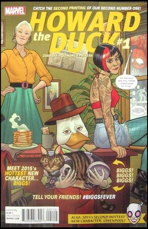 [Howard the Duck (series 5) No. 1 (2nd printing, standard cover - Joe Quinones)]