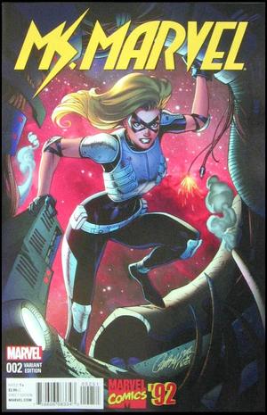 [Ms. Marvel (series 4) No. 2 (variant Marvel '92 cover - J. Scott Campbell)]