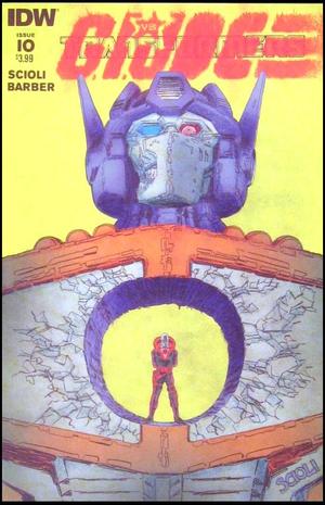 [Transformers Vs. G.I. Joe #10 (regular cover - Tom Scioli)]