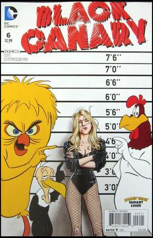 [Black Canary (series 4) 6 (variant Looney Tunes cover - Pia Guerra)]