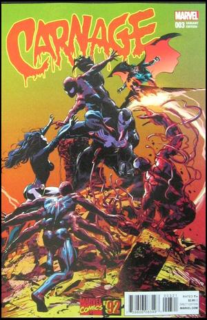 [Carnage (series 2) No. 3 (1st printing, variant Marvel '92 cover - Mike Deodato, Jr)]
