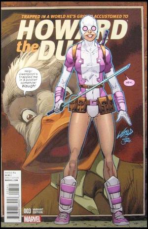[Howard the Duck (series 5) No. 3 (1st printing, variant Gwenpool cover - Rob Liefeld)]