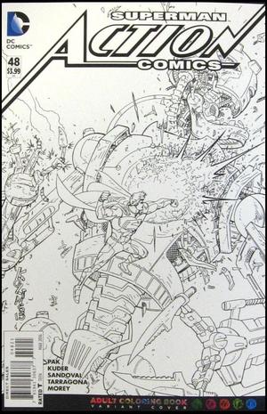 [Action Comics (series 2) 48 (variant Coloring Book cover - Scott Kolins)]