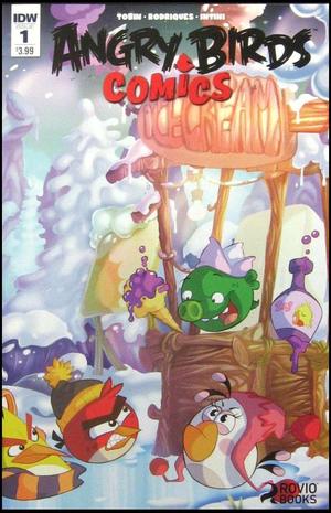 [Angry Birds Comics (series 2) #1 (regular cover - Ciro Cangialosi wraparound)]