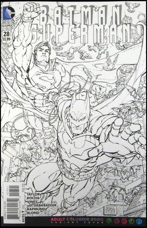 [Batman / Superman 28 (variant Coloring Book cover - Freddie E. Williams II)]