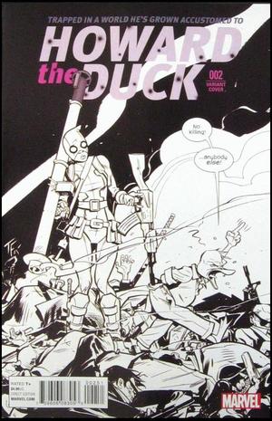 [Howard the Duck (series 5) No. 2 (2nd printing, variant Gwenpool sketch cover - Ron Lim)]