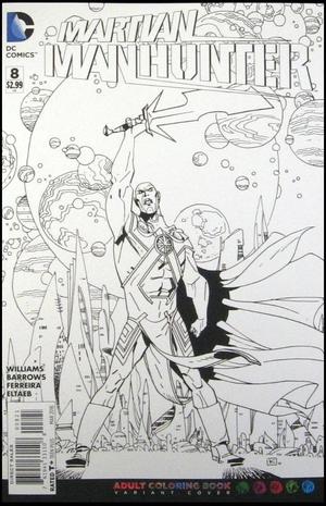 [Martian Manhunter (series 4) 8 (variant Coloring Book cover - Andy Kuhn)]