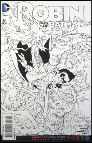 [Robin, Son of Batman 8 (variant Coloring Book cover - Sanford Greene)]