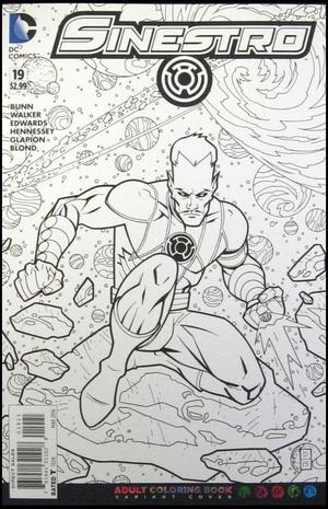 [Sinestro 19 (variant Coloring Book cover - Derec Donovan)]