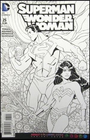 [Superman / Wonder Woman 25 (variant Coloring Book cover - Aaron Lopresti)]