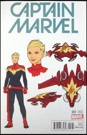 [Captain Marvel (series 9) No. 1 (1st printing, variant design cover - Kris Anka)]